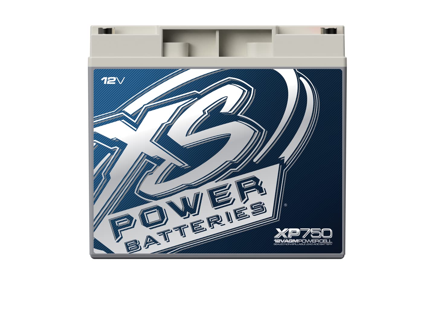 XP Series XS Power 12V 750 Amp AGM Supplemental Battery with M6 Terminal Bolt