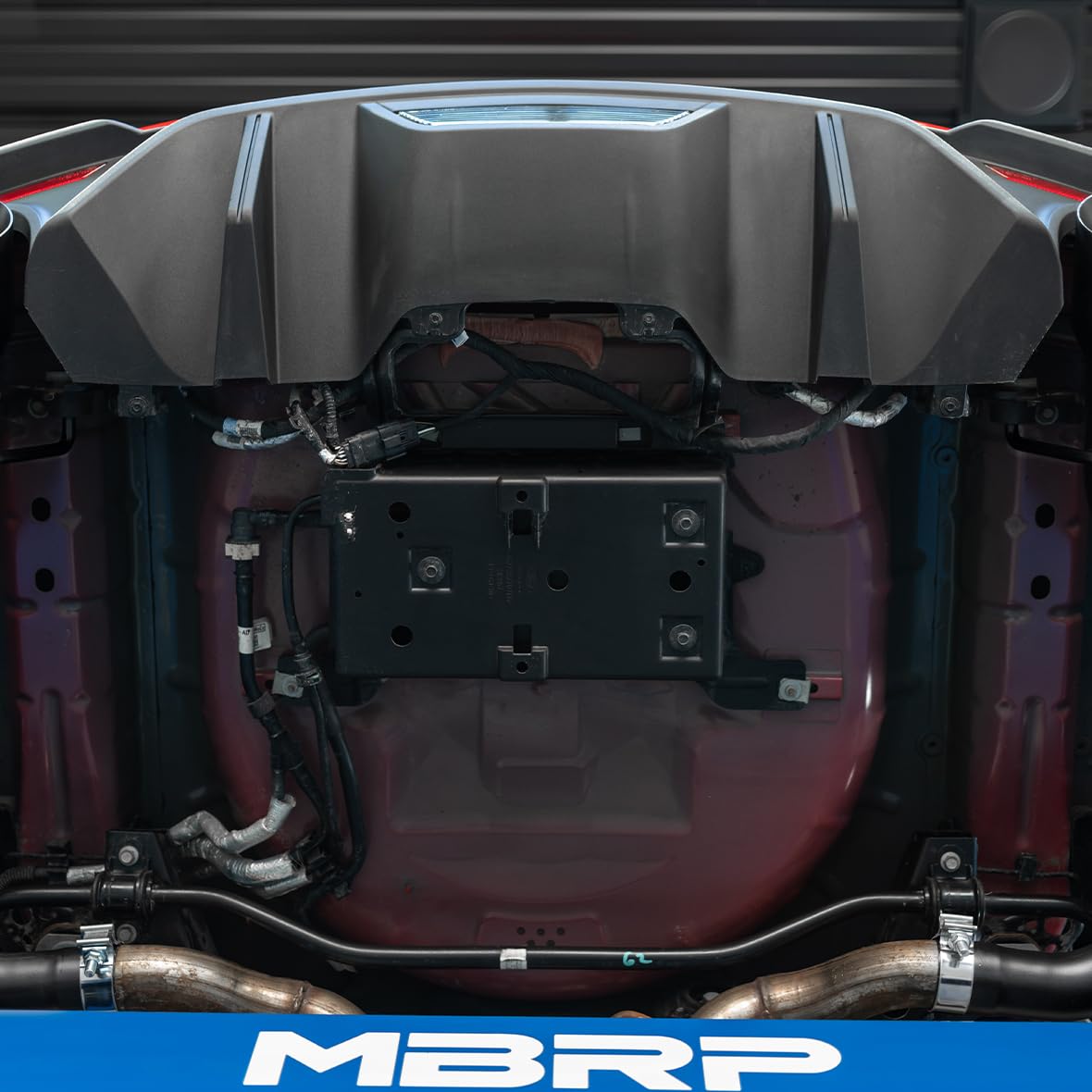 MBRP 5.0L Ford Mustang GT 18-21 T304 SS 2.5i Axle-Back, Dual Rear Exit with Quad CF Tips