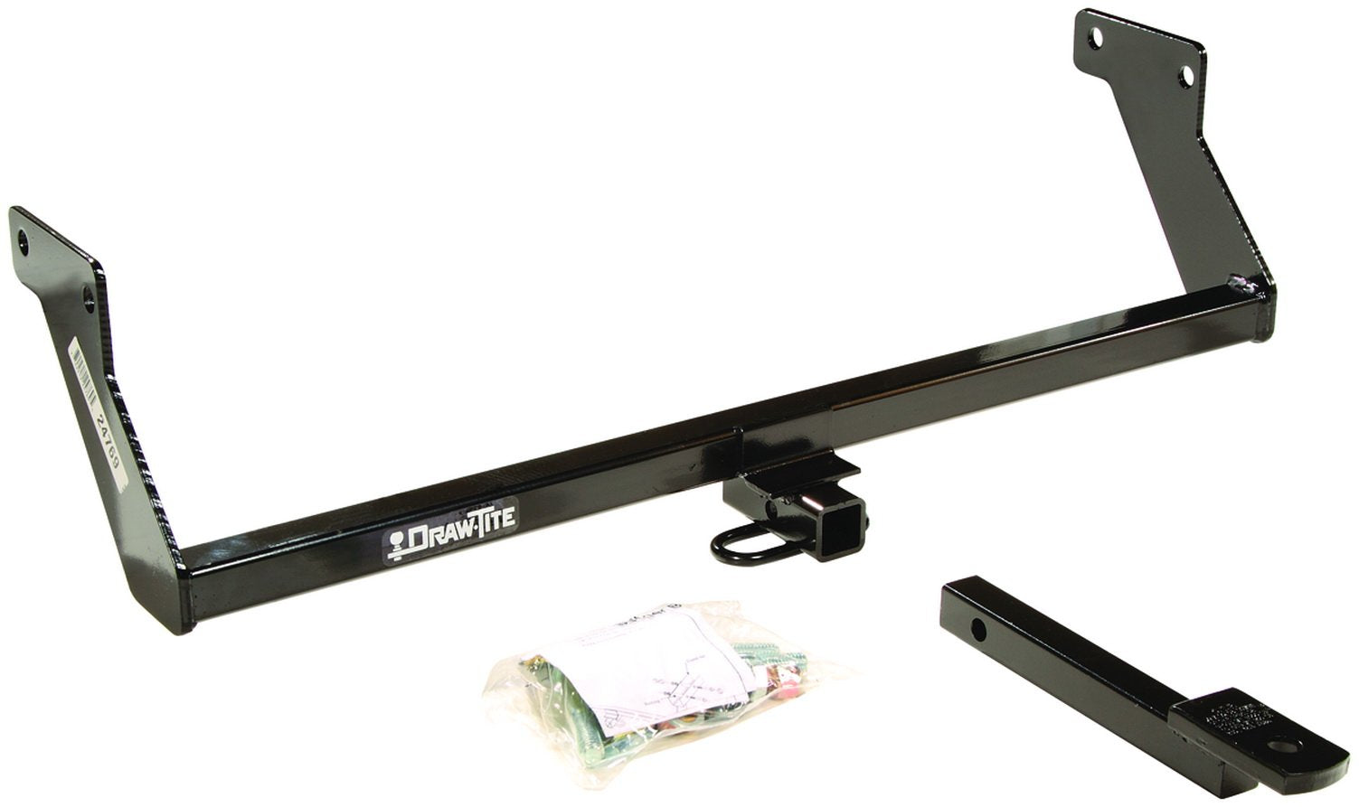 Class 1 Draw-Tite 24769 Trailer Hitch, 1.25 Inch Receiver, Black, Compatible with 2007-2012 Dodge Caliber