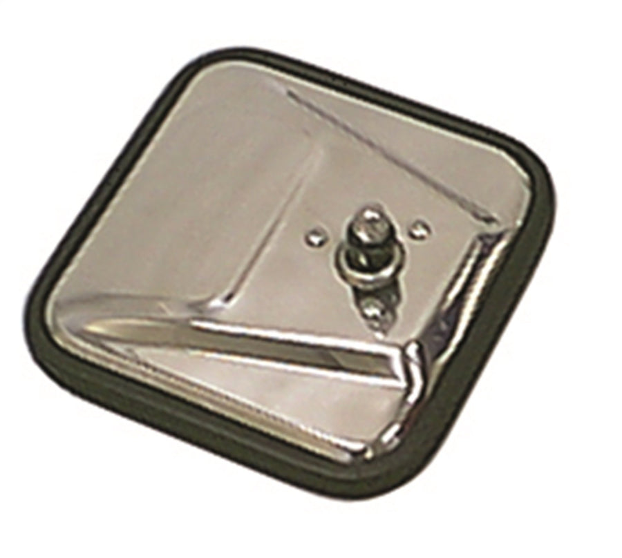 Door Mirror Head, Left, Rugged Ridge, CJ-Style, Stainless Steel | 11006.01 | Fits 1955-1986 Jeep CJ