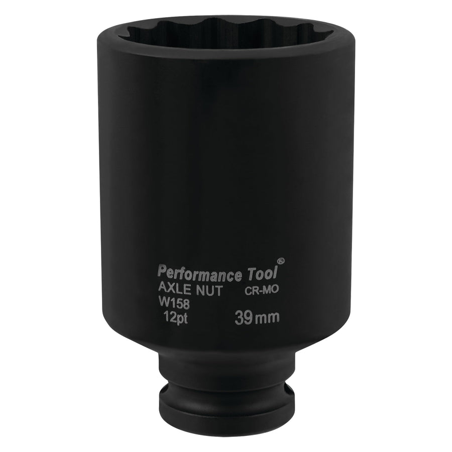 39mm Performance Tool Toyota Axle Nut Socket W158