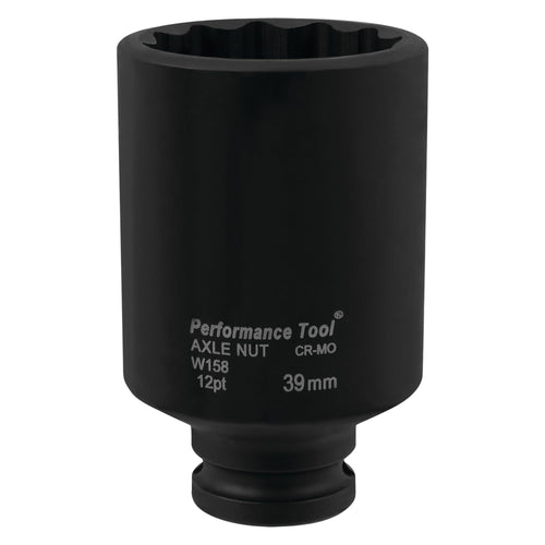 39mm Performance Tool Toyota Axle Nut Socket W158