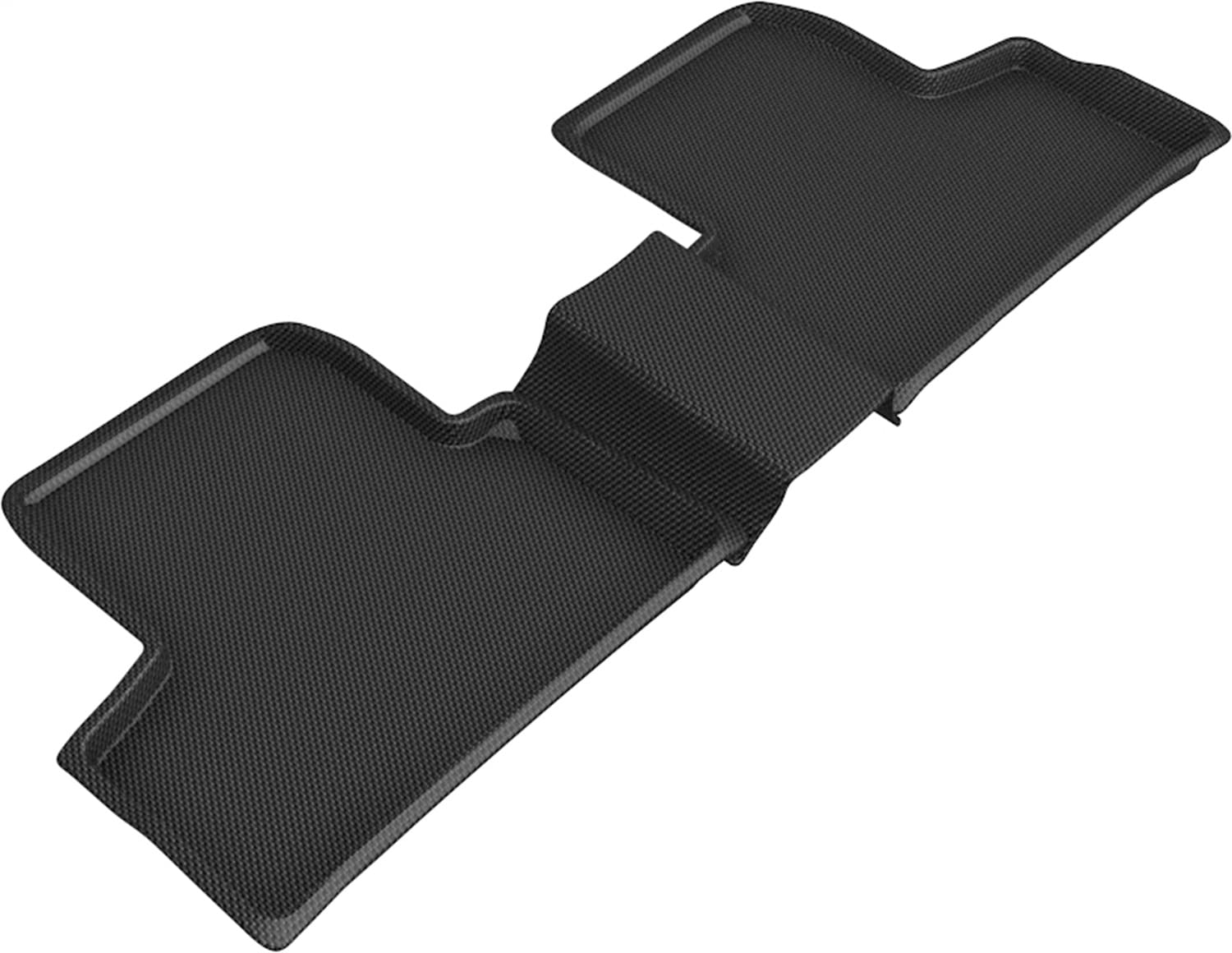 3D MAXpider Kagu Custom Fit Floor Mat (Black) Compatible with Mercedes-Benz Glb 250 (X247) 2020-2026 / Amg Glb35 (X247) 2021-2026 - Second Row