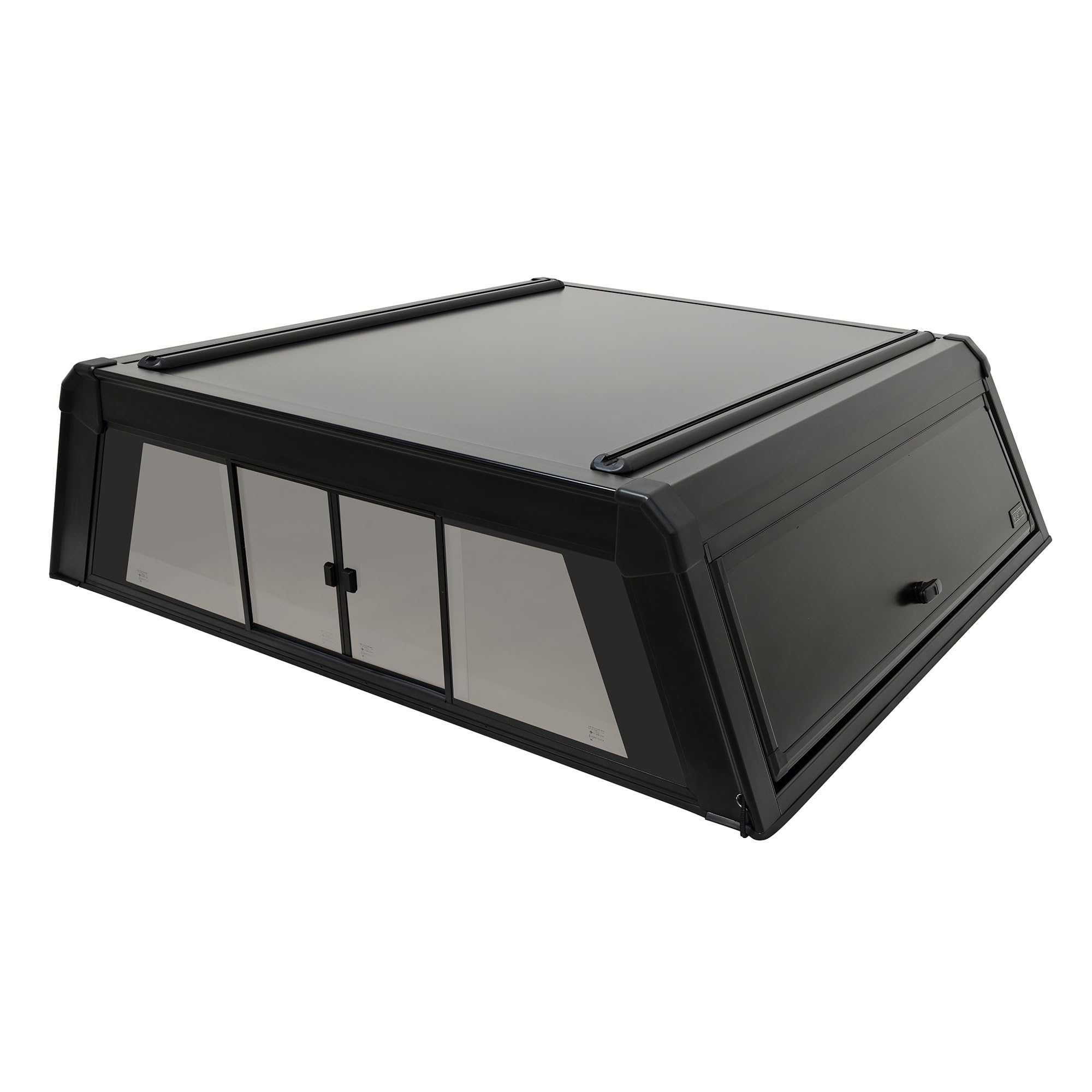 EXP Truck Cap Westin 16-11015S with Sliding Front Glass fits 2015-2022 Colorado Canyon 5' Bed Matte Black
