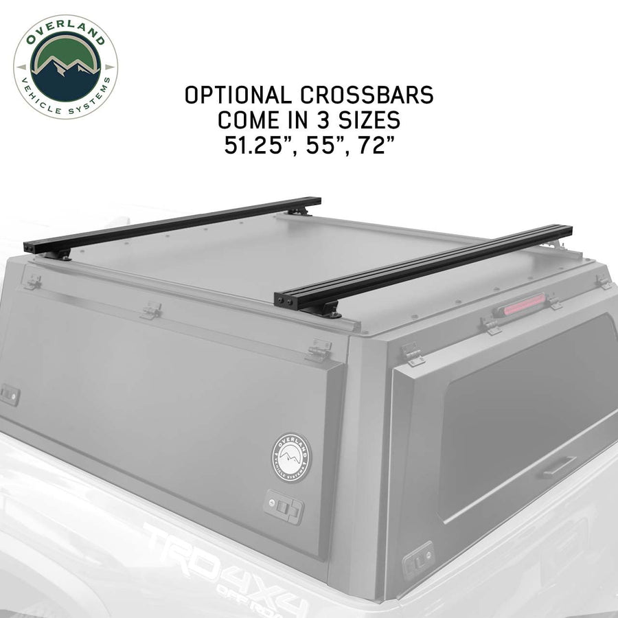 Expedition - Overland Vehicle Systems Truck Cap W/Full Wing Doors, Front and Rear Windows & 3rd Brake Light
