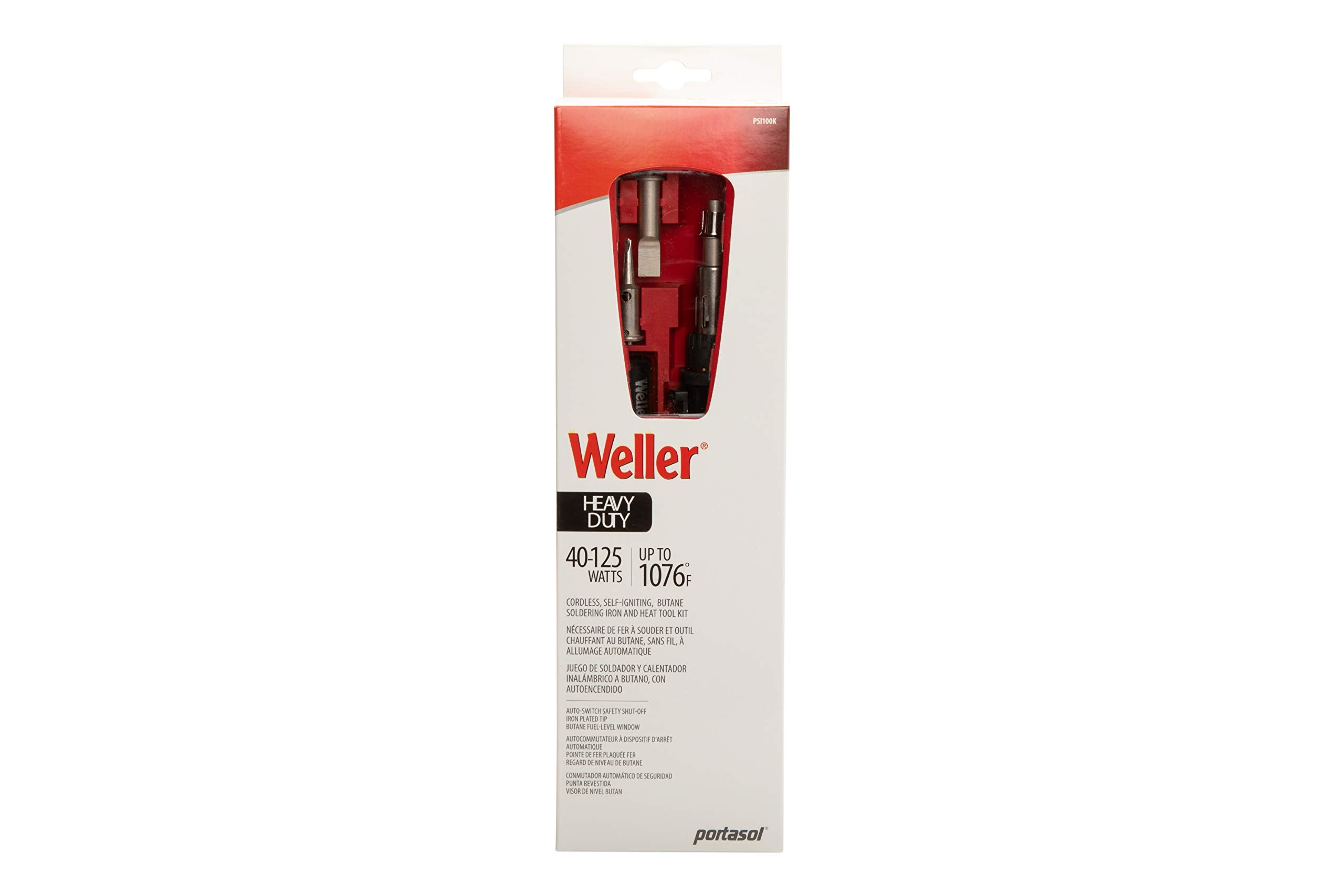 Weller Self Igniting Super-Pro Cordless Butane Soldering Iron Kit | PSI100K