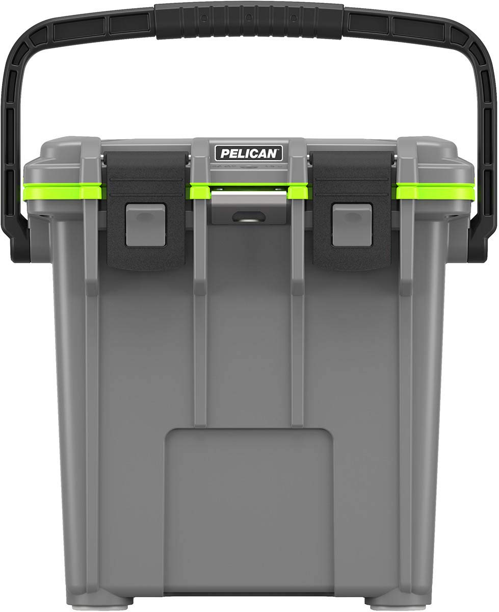 20 Quart Pelican Elite Cooler (Dark Grey/Green)