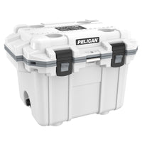 30 Quart Pelican Elite Cooler (White/Gray)