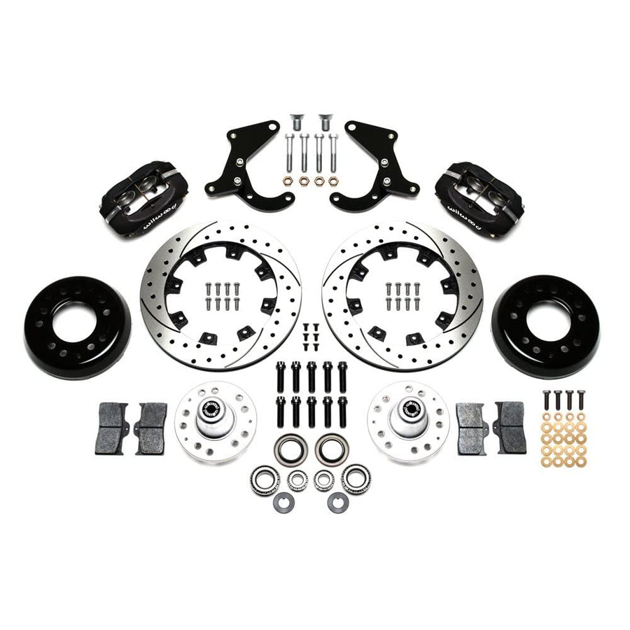 Front FDLI Kit,12.19", Drilled, Red