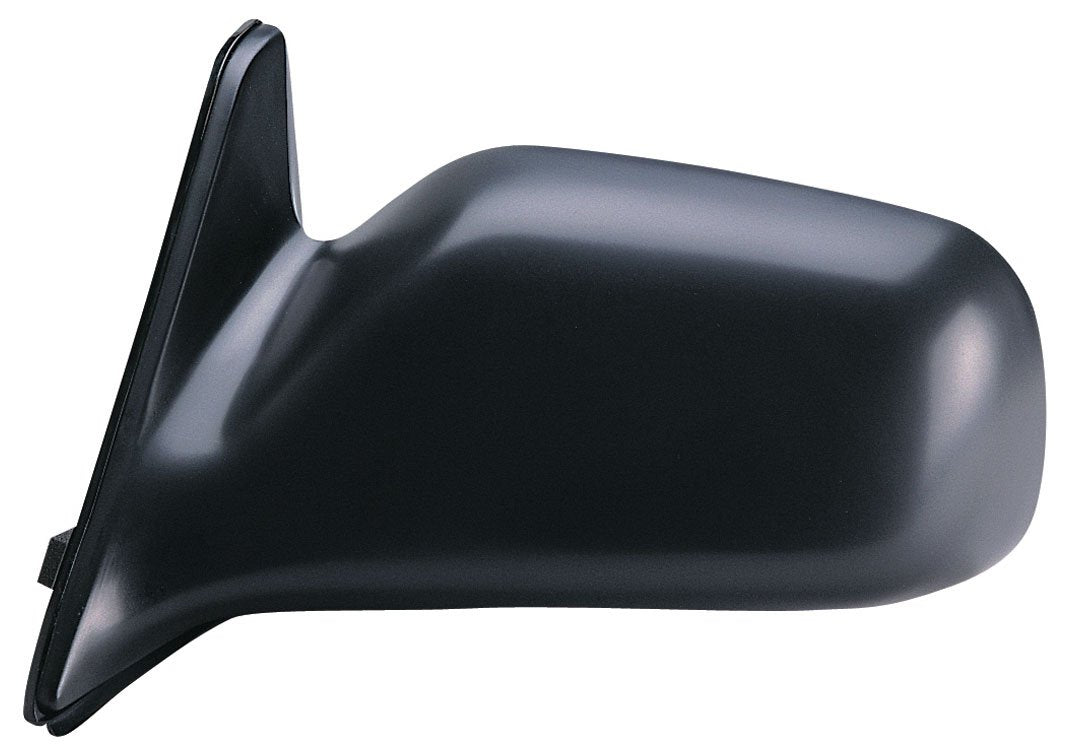 Mirror Driver Side for Toyota Corolla Sedan, Corolla Wagon, Black, Non-Foldaway, Manual