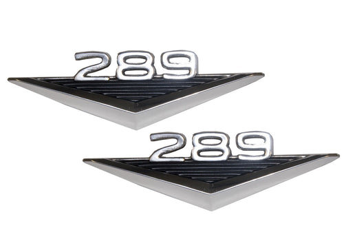 Scott Drake C3OZ-16228-A 289 Mustang Emblem, Concours Quality
