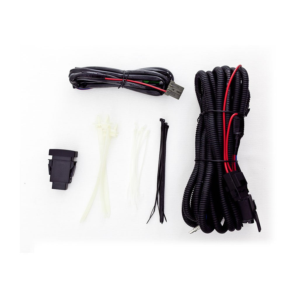 Winjet Driving Fog Lights Compatible with [2004 2005 2006 Mazda 3] + Switch + Wiring Kit