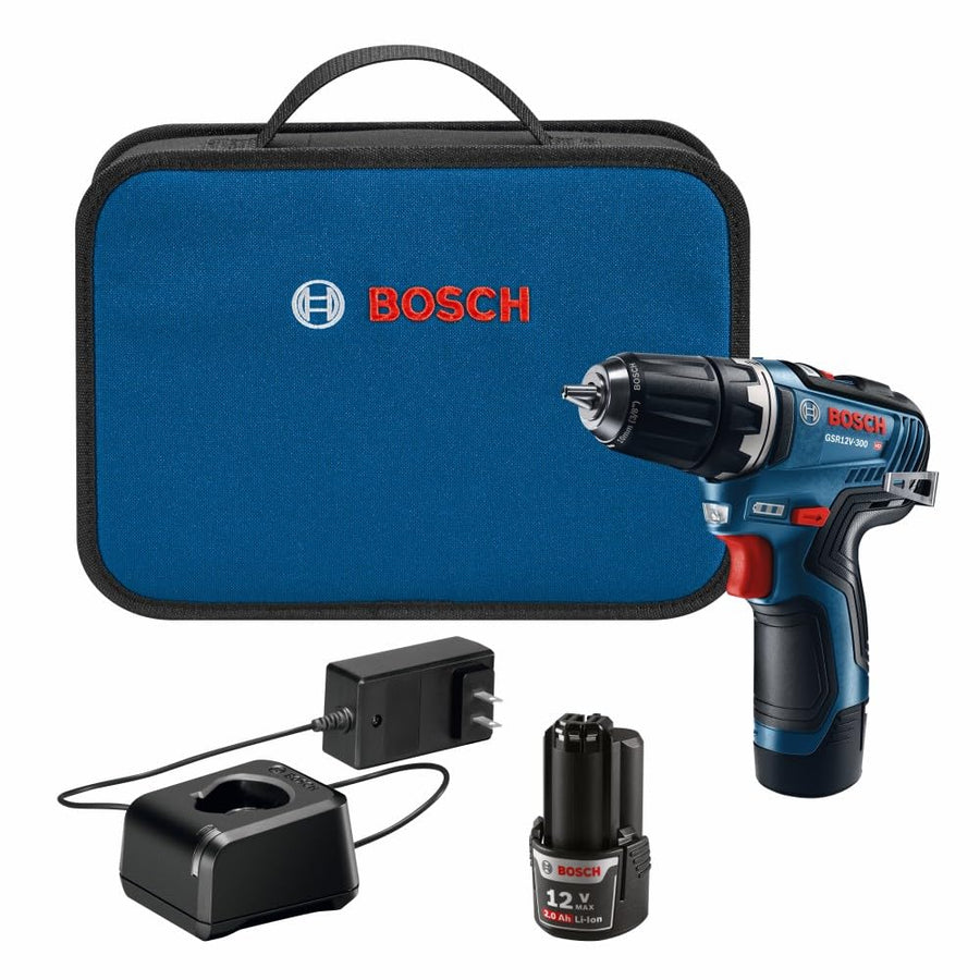 GSR12V-300B22 Bosch 12V Max EC Brushless 3/8 In. Drill/Driver Kit