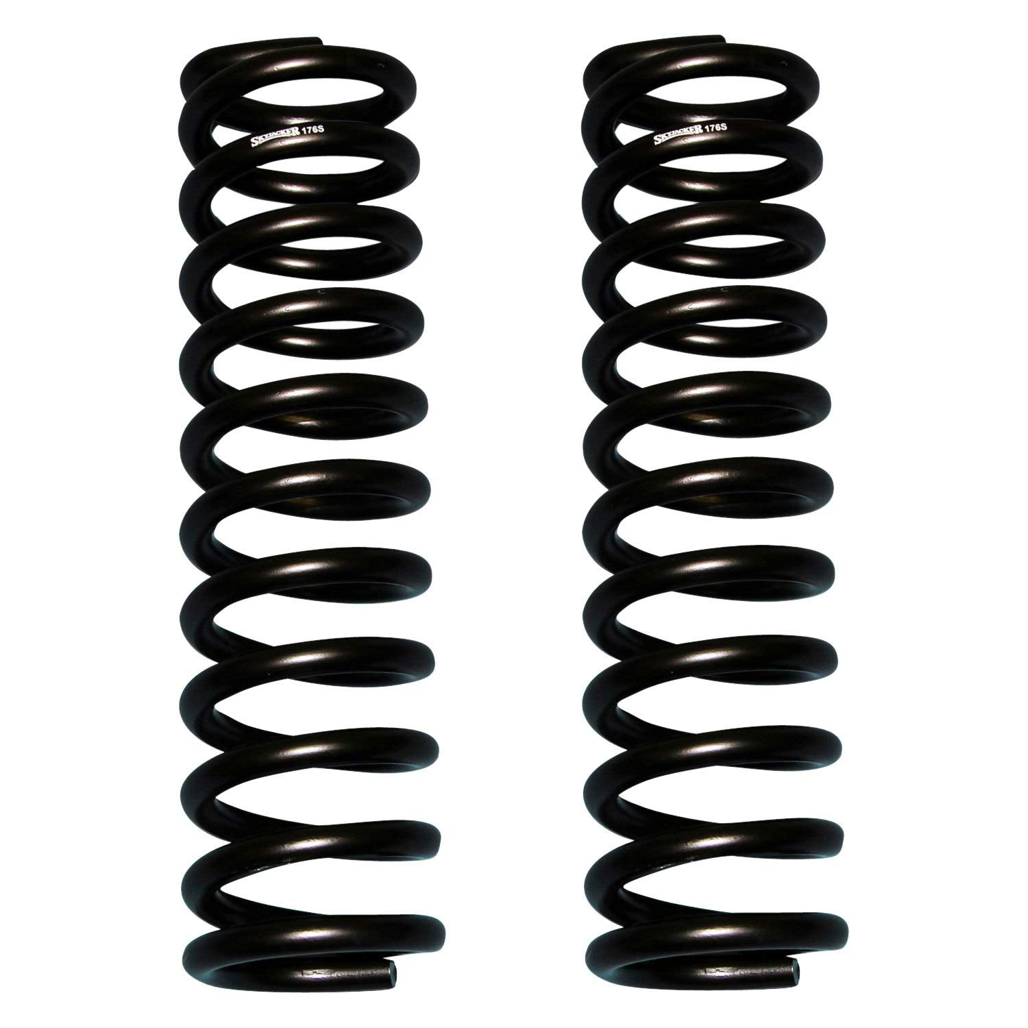 Skyjacker Suspension Lift Kit 176BKS-B w/Shock Black MAX Shocks 6 in. Lift Incl. Front/Rear Springs Rear U Bolt Kit