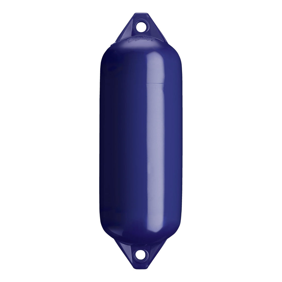 F-Series Polyform Boat Fender F-2 Standard Blue Ropehold - Navy Blue