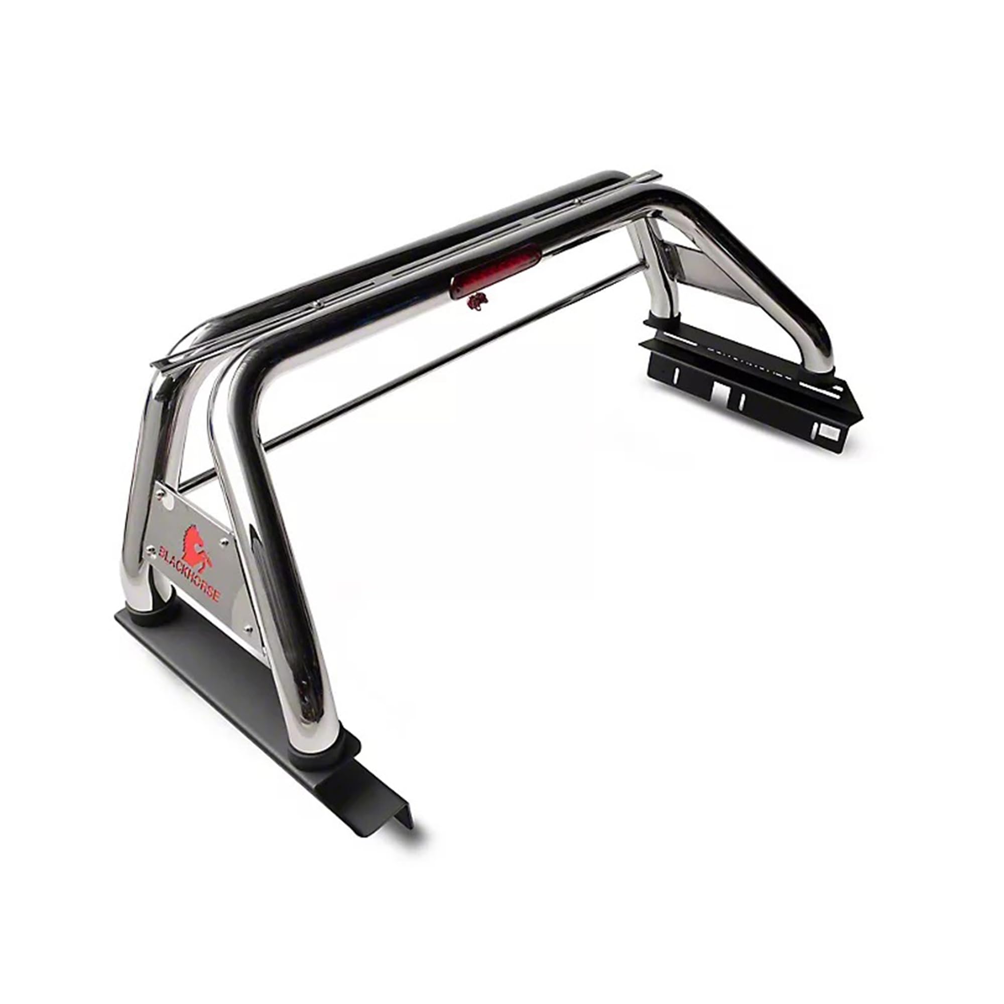 Classic Black Horse Roll Bar Stainless Steel Compatible with 2005-2024 Toyota Tacoma-RB006SS