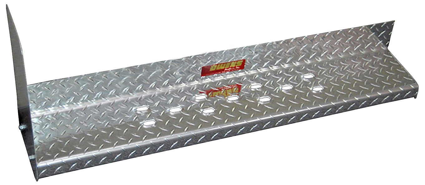 Owens Products Owens Commercial Cab Length Running Boards Diamond w/Stone Guard And Star Burst 82020G