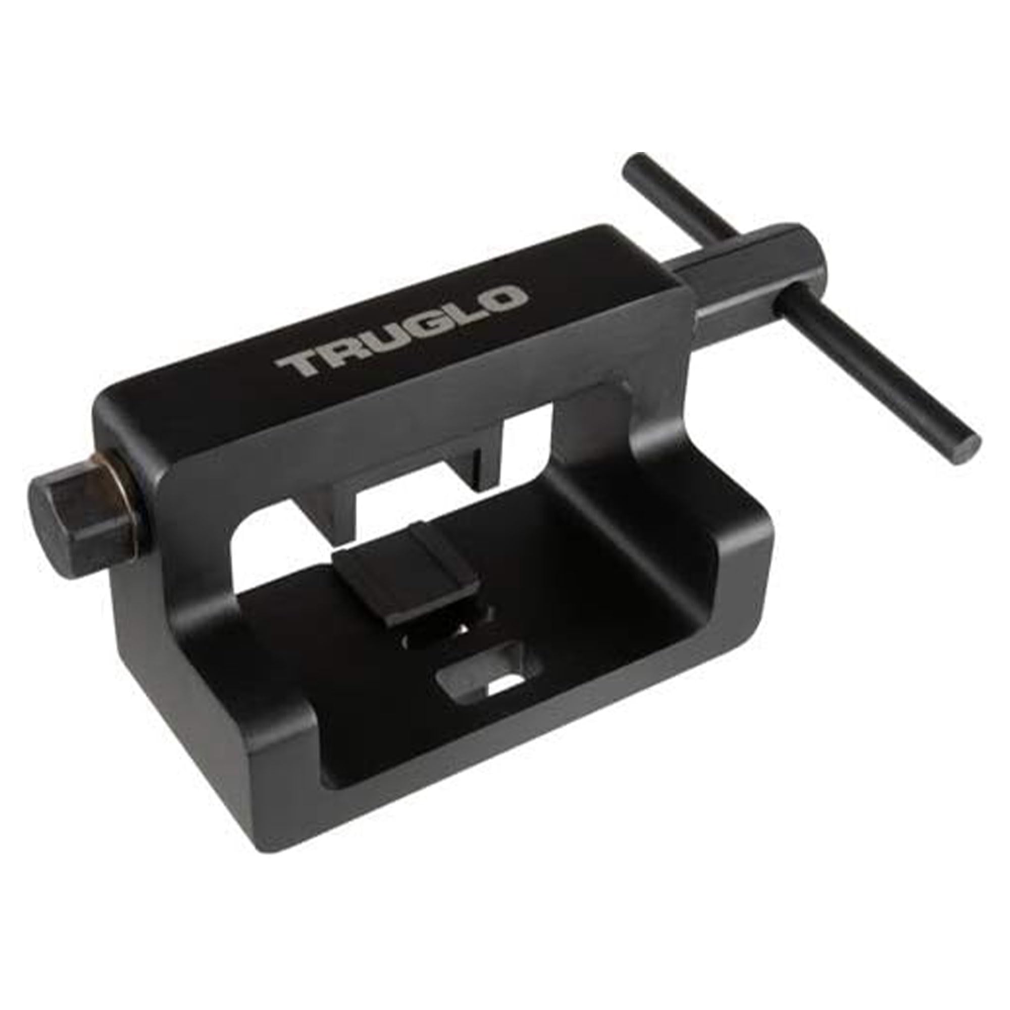 TRUGLO Durable and Portable Steel Rear and Front Sight Installation and Removal Tool with Mounted Sights for Hunting, Black