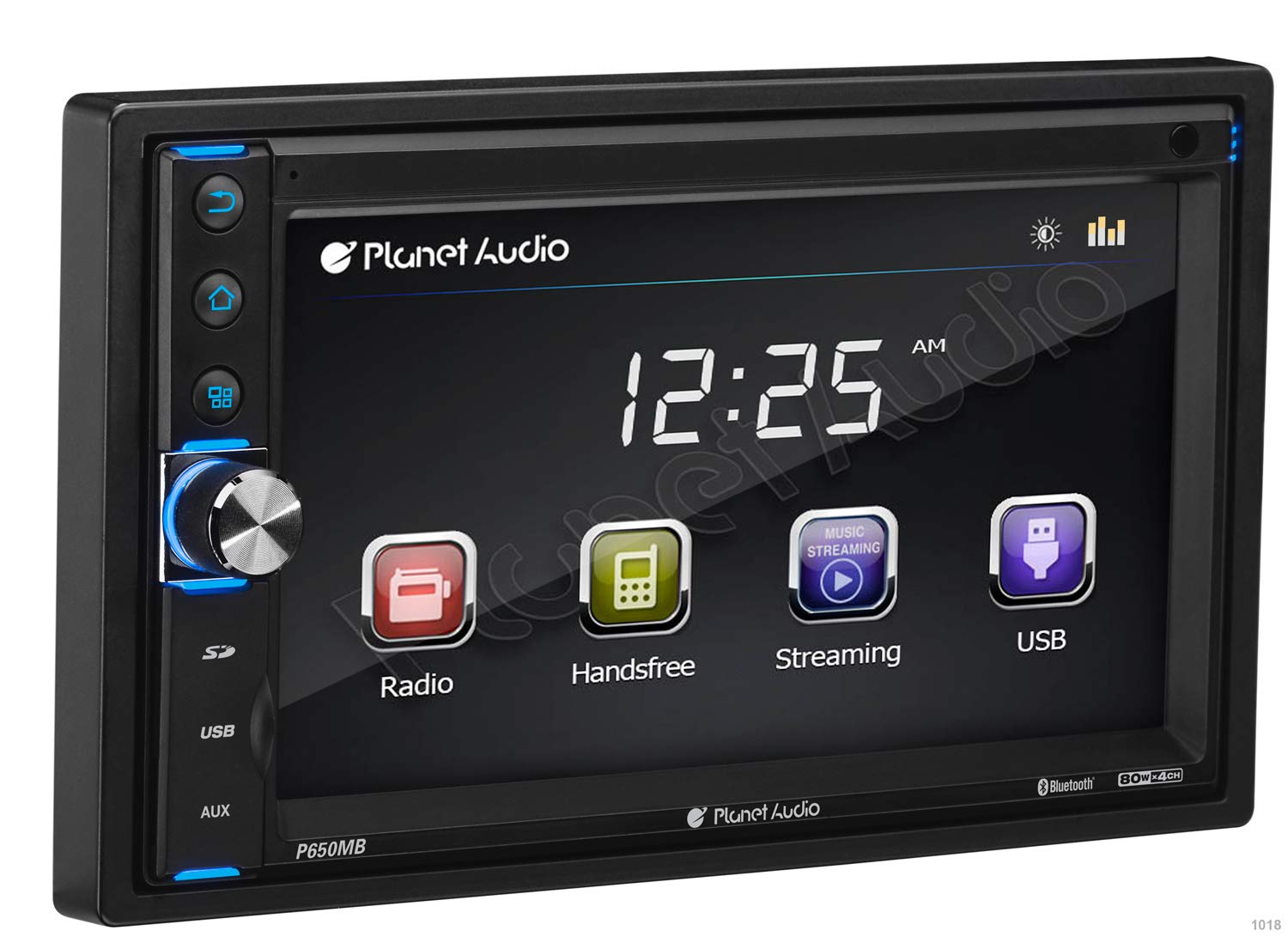 P650MB Planet Audio Multimedia Car Stereo - Double Din, Bluetooth Audio and Hands-Free Calling, MP3 Player, USB, SD, AUX Input, AM/FM Radio Receiver, No CD/DVD Player