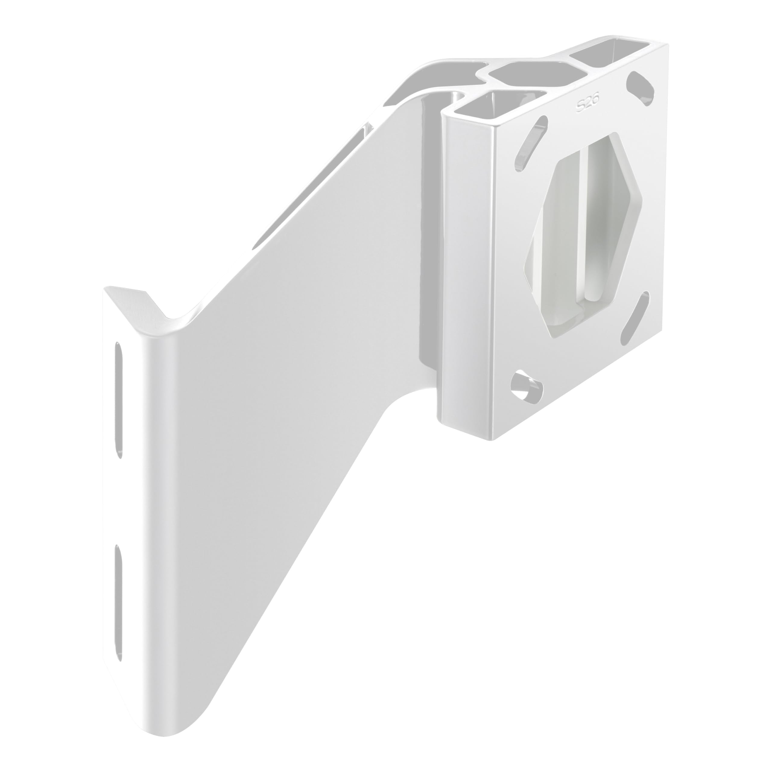Minn Kota Raptor Jack Plate Adapter Bracket for Starboard – 2" Setback, 6" Rise, White