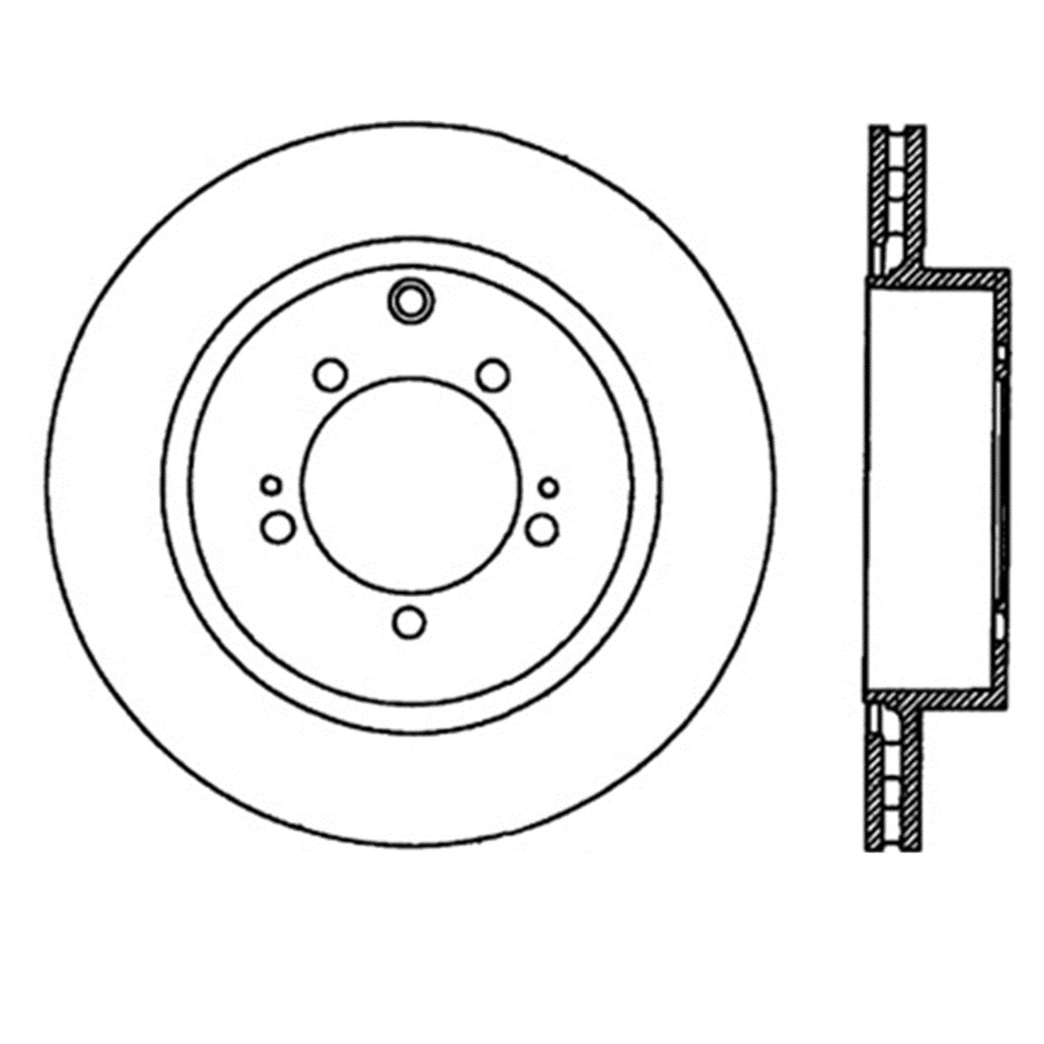 StopTech Power Slot 126.46065SL Sport Slotted