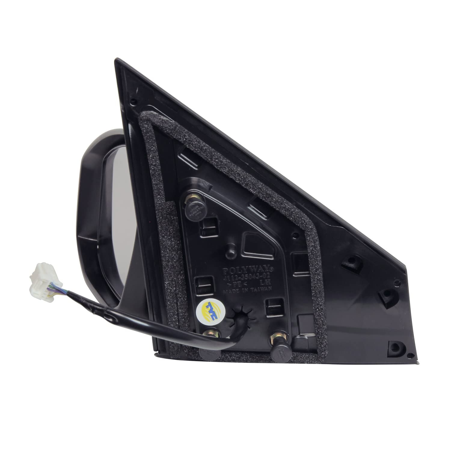 Non-Heated TYC 5750532 Replacement Left Mirror for Nissan Sentra, 1 Pack