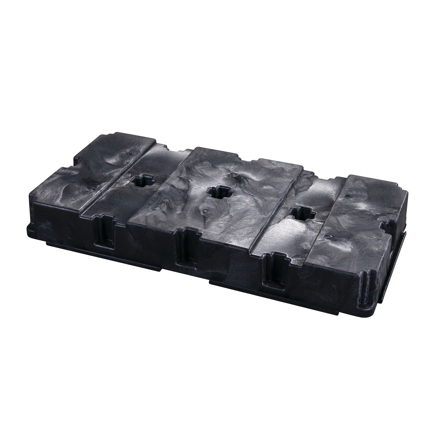 2 Eagle Drum Spill Platform with Forklift Pockets, 26.25"x51"x6.5", 30 Gallon Sump, 5,000 lbs. Load Capacity Containment Tray, Made in USA, Black, 1632B