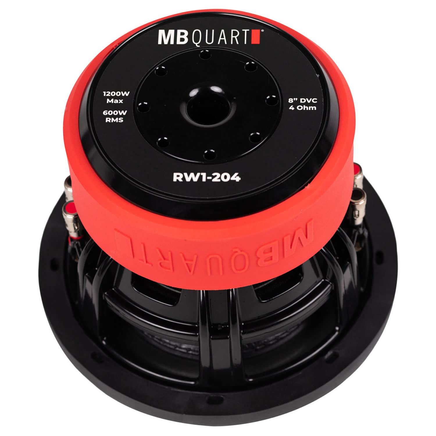 8" MB Quart RW1-204 Reference Mobile 1200 watt Max Power Dual 4 Ohms Subwoofer