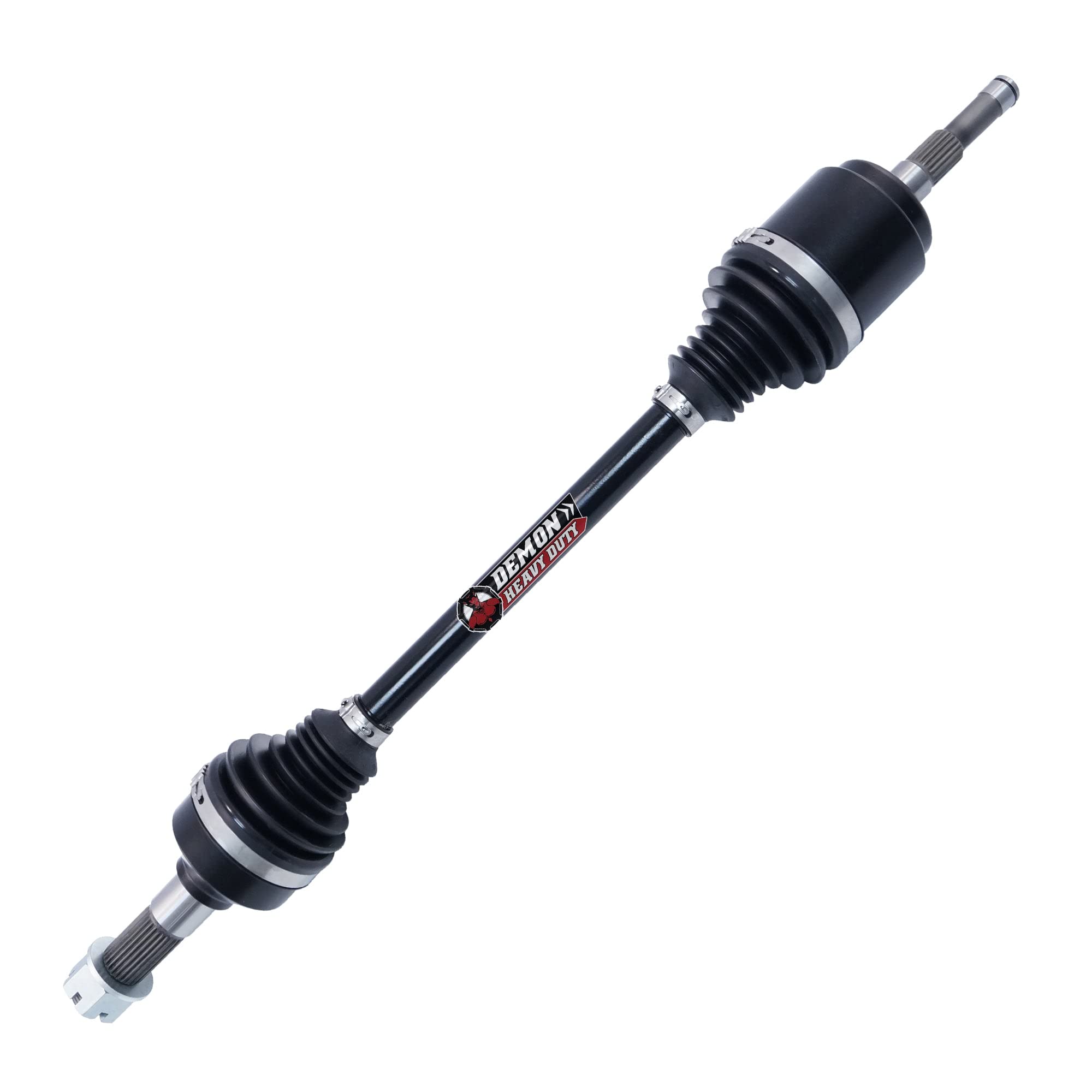 Heavy Duty Demon Powersports Front Left Axle for (2015-2020) (2022) Honda Pioneer 500, Made of 4340 Chromoly Steel, Dual Heat Treated High Strength OEM: IBJ: 44320-HL3-A01, OBJ+Shaft: 44350-HL5-A01