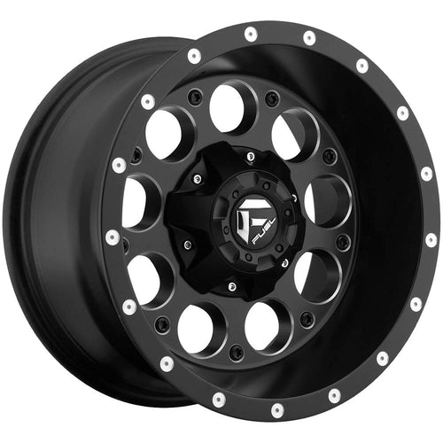 D525 Fuel Offroad REVOLVER Black Wheel tpms (15 x 10. inches /6 x 139 mm, -43 mm Offset)