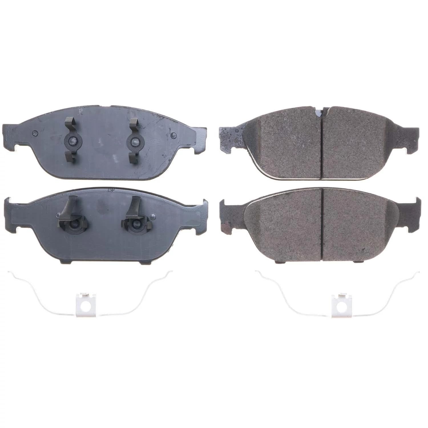 Z17 Power Stop 17-1549, Front Ceramic Brake Pads with Hardware