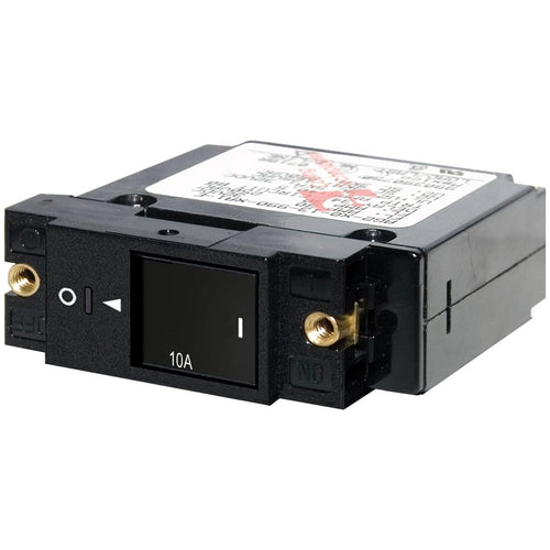 Blue Sea Systems A-Series Off Restricted Flat Rocker Single Pole 10A Circuit Breaker
