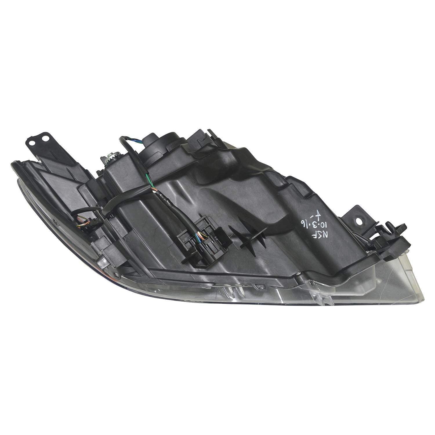 Left TYC Headlight Assembly Compatible with 2016-2020 Toyota Yaris