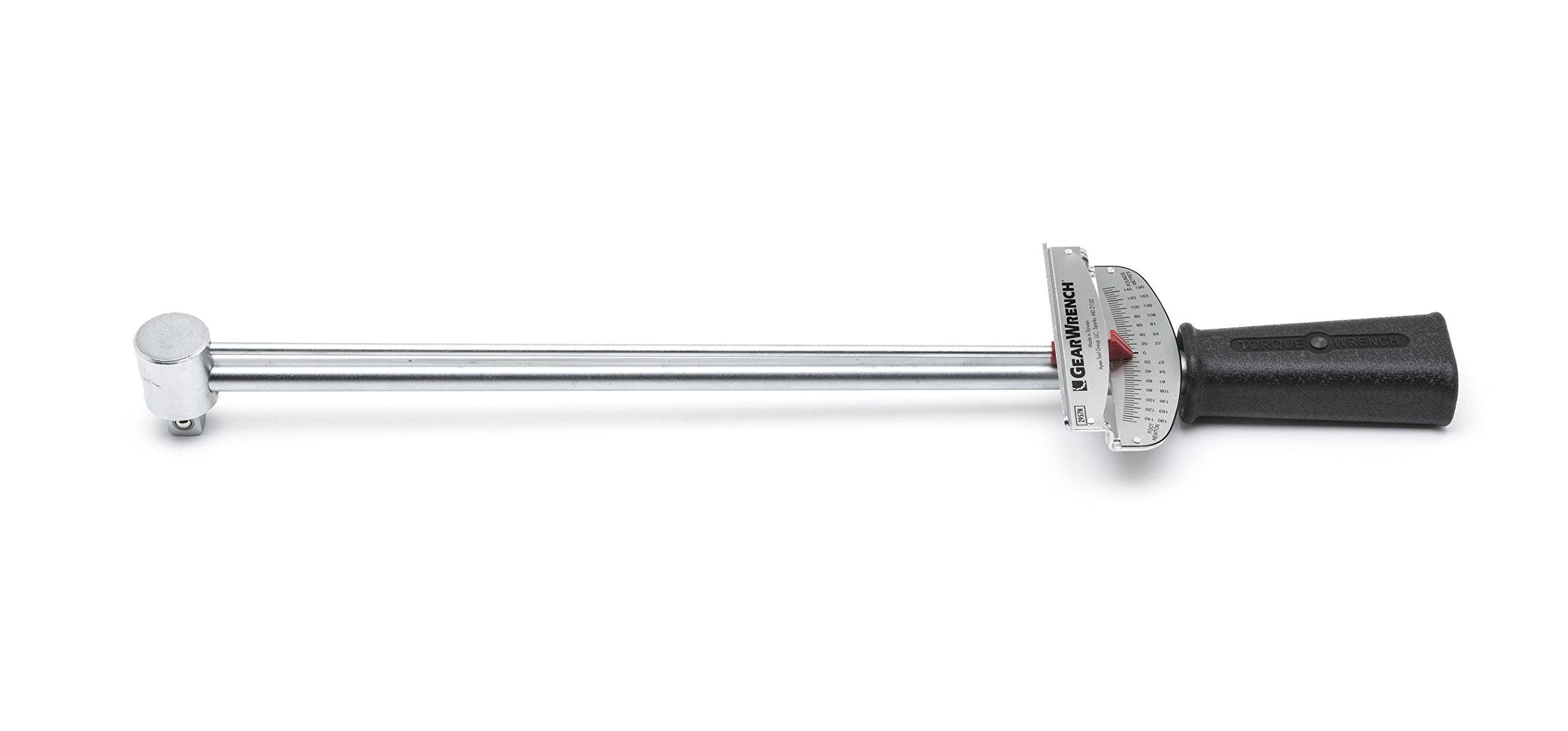 1/2" Drive GEARWRENCH Beam Torque Wrench, 0-150 ft/lbs. - 2957N