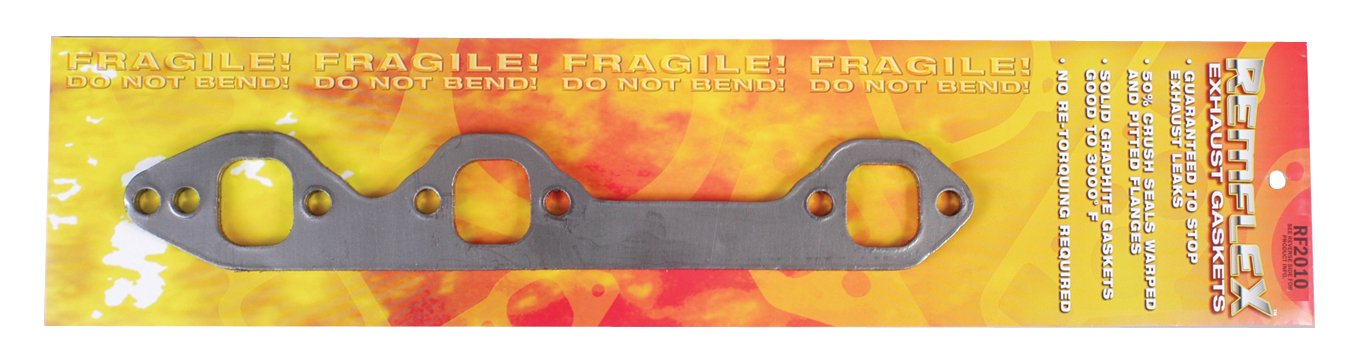 Exhaust Gasket Remflex for Chevy V6 Engine, (Set of 2) 2010