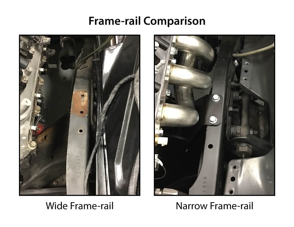 Blackheart Hooker BHS511 Engine Swap Brackets