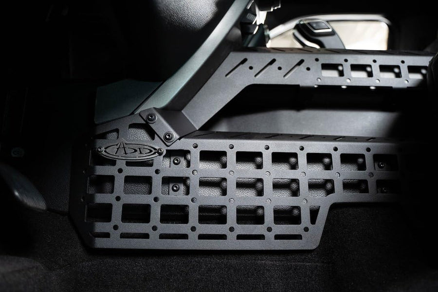 Addictive Desert Designs Molle Panels & Digital Device Mount Center Console for The 2015-2020 Ford F150 & 2017-2020 Ford F-150 Raptor (AC1104801NA, Center Console Side Molle Panels, AC1104801NA)