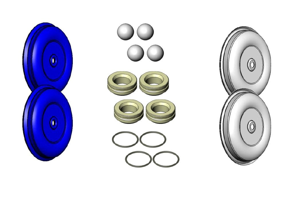 Fluid KITS05TTF Fill-Rite SECTION Kit Teflon, PVDF, for 1/2" Pump
