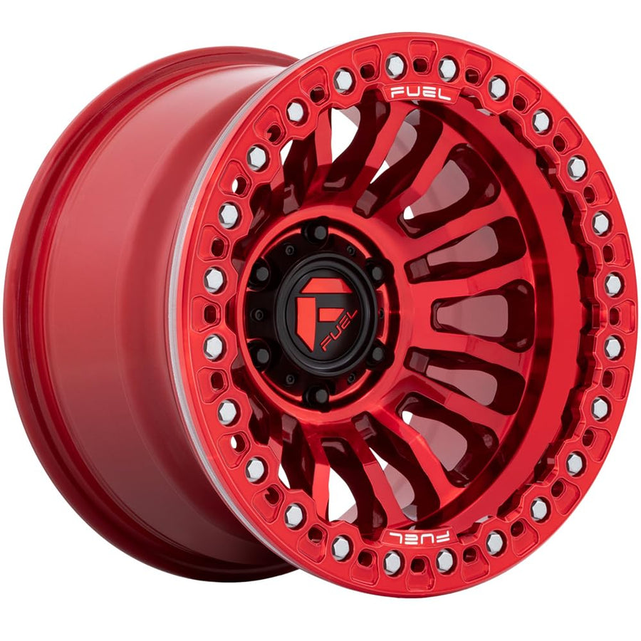 FUEL OFF-ROAD 17X9 FC125 RINCON BEADLOCK 5X5.0 3.5-38mm CANDY RED - FC125QX17905038N