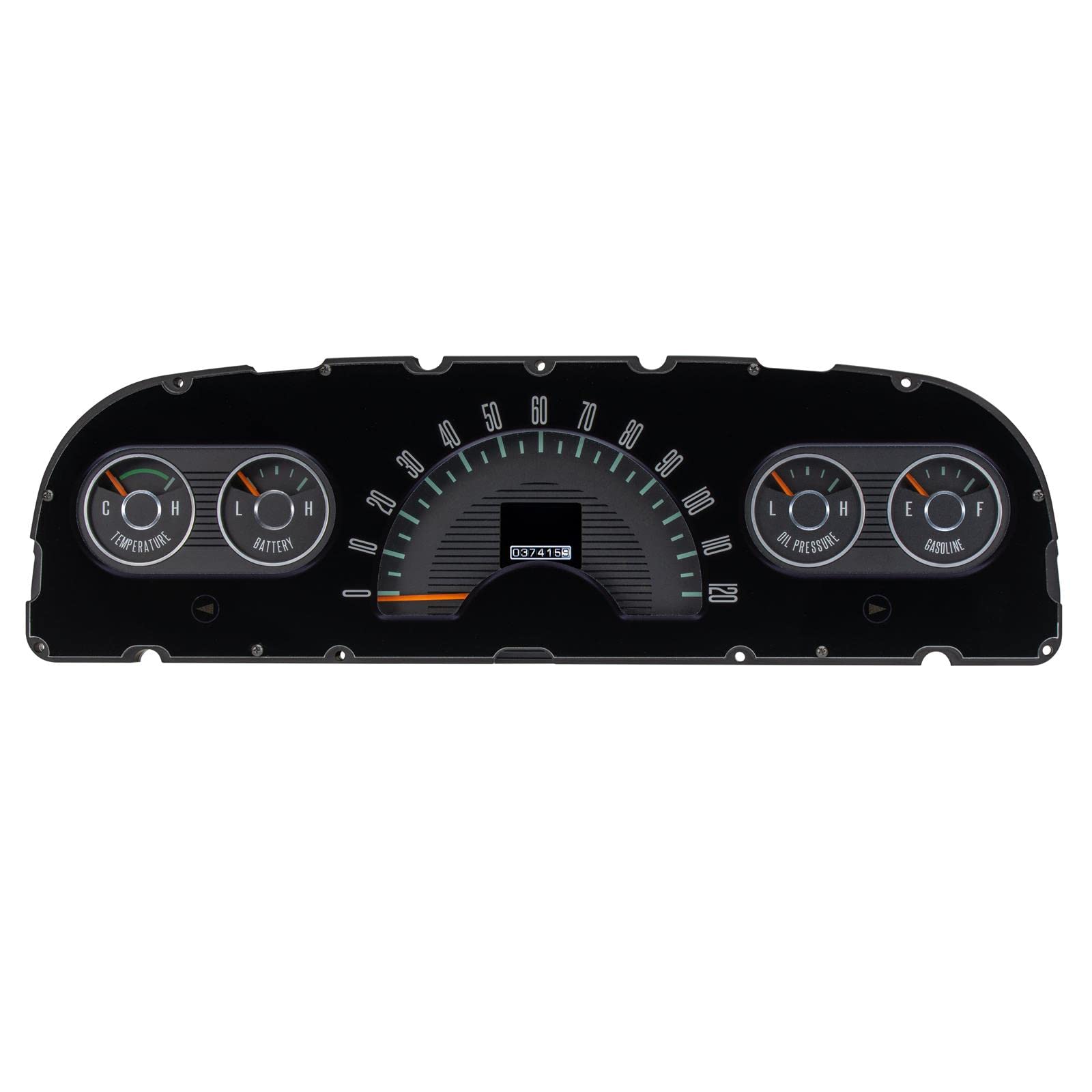 Dakota Digital Retrotech RTX-60C-PU-X Gauge Instrument System Compatible with 1960-63 Chevy Pickup