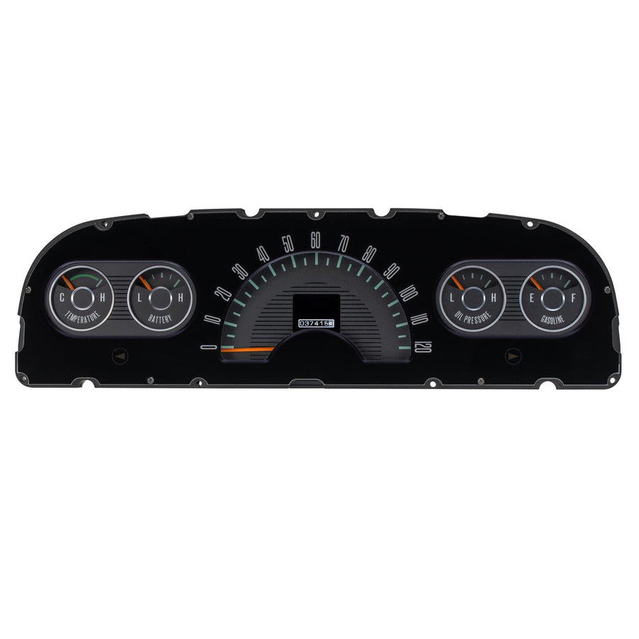 Dakota Digital Retrotech RTX-60C-PU-X Gauge Instrument System Compatible with 1960-63 Chevy Pickup