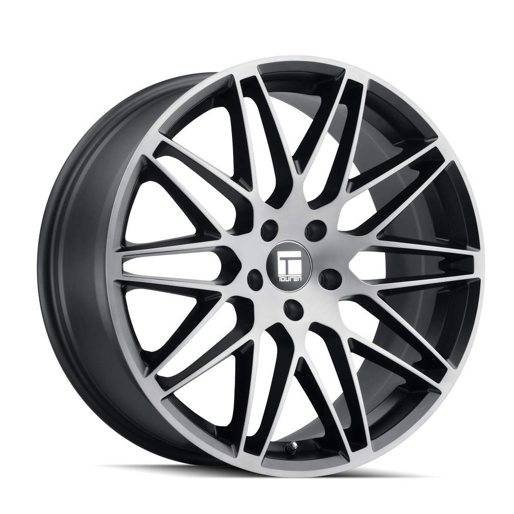 19x8.5 TR75, Bolt Pattern: 5x4.5/, Offset: 35, BRUSHED MATTE BLACK W/DARK TINT, set of 1