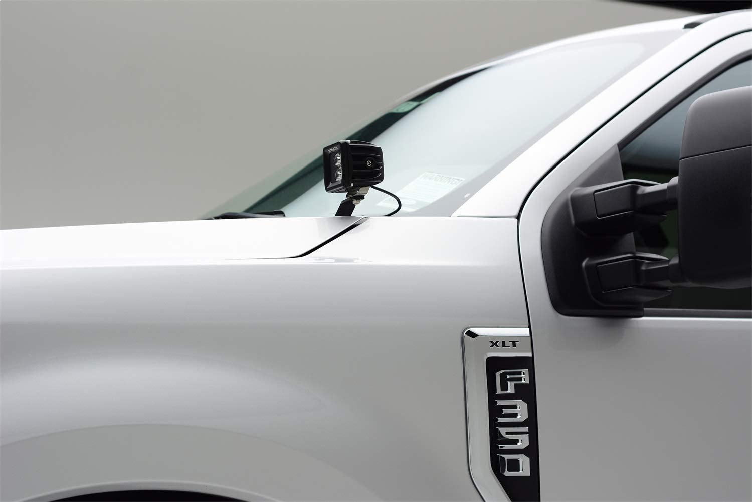 ZROADZ Hood Hinge LED Kit Z365471-KIT2, 2x 3 Inch LED Pod Lights, Black