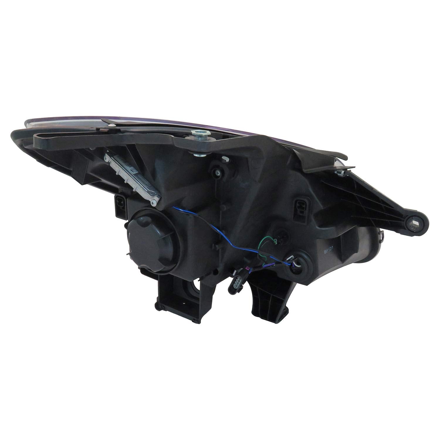 Left TYC Headlight Assembly Compatible with 2008-2012 Buick Enclave