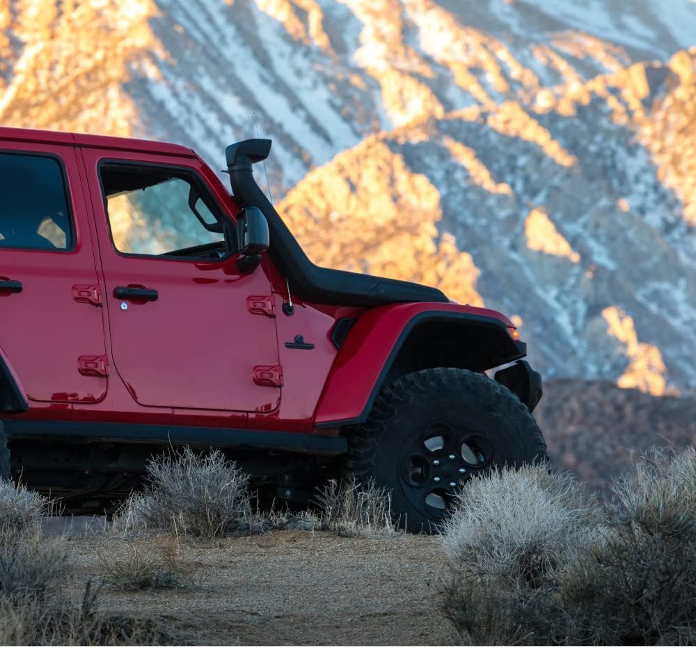 Snorkel Kit AEV for 2018-2026 JL Wrangler/Gladiator (Gas) with High Flare Rubicon Except 392 HEMI & Mojave Gladiator