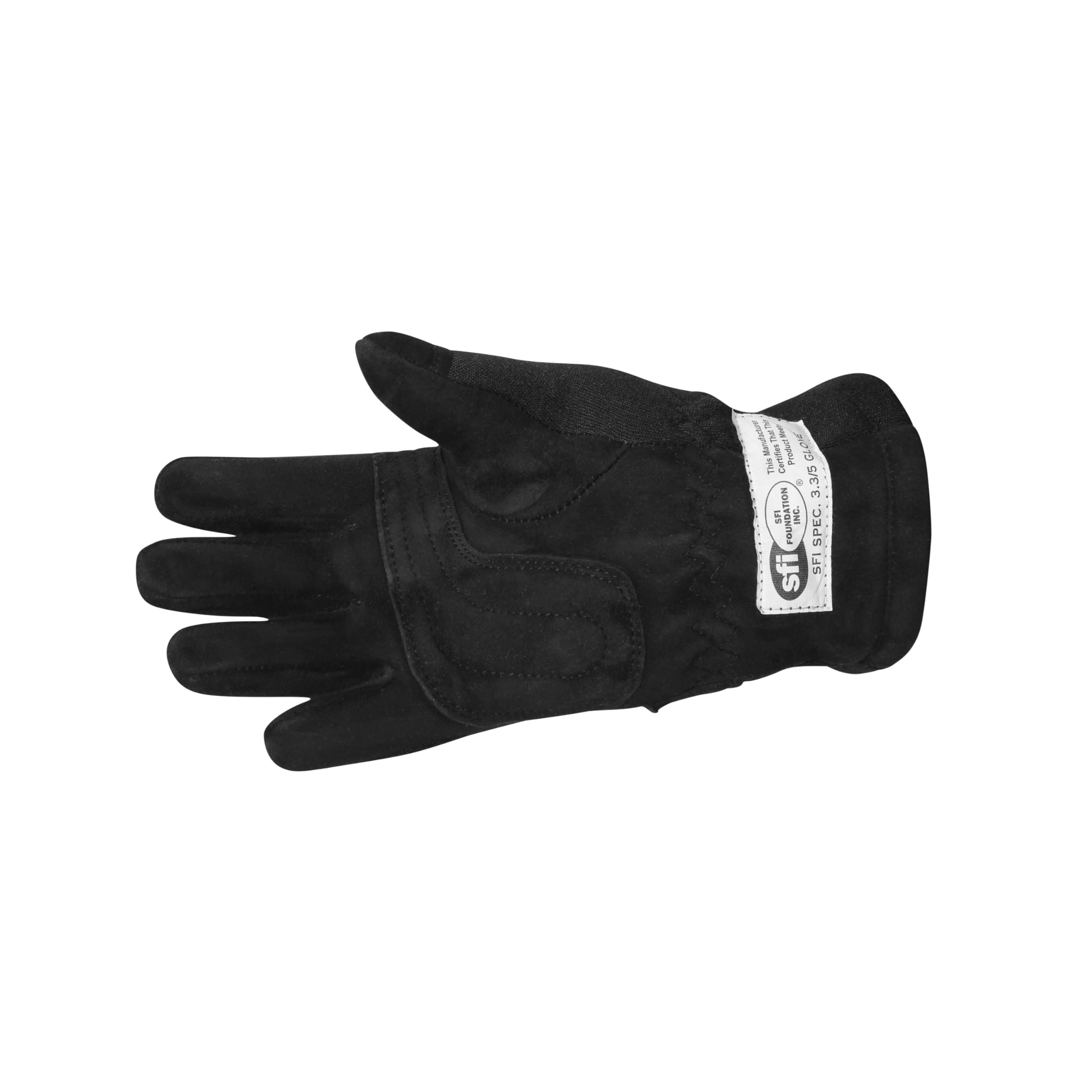 355 Series RaceQuip 3550092RQP Driving Gloves SFI 3.3/5 Black/Black Youth Small