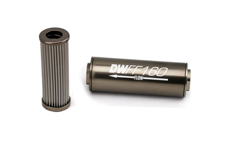 In-Line DeatschWerks Fuel Filter And Housing Kit
