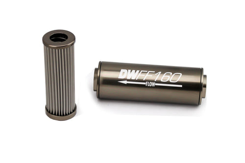 In-Line DeatschWerks Fuel Filter And Housing Kit