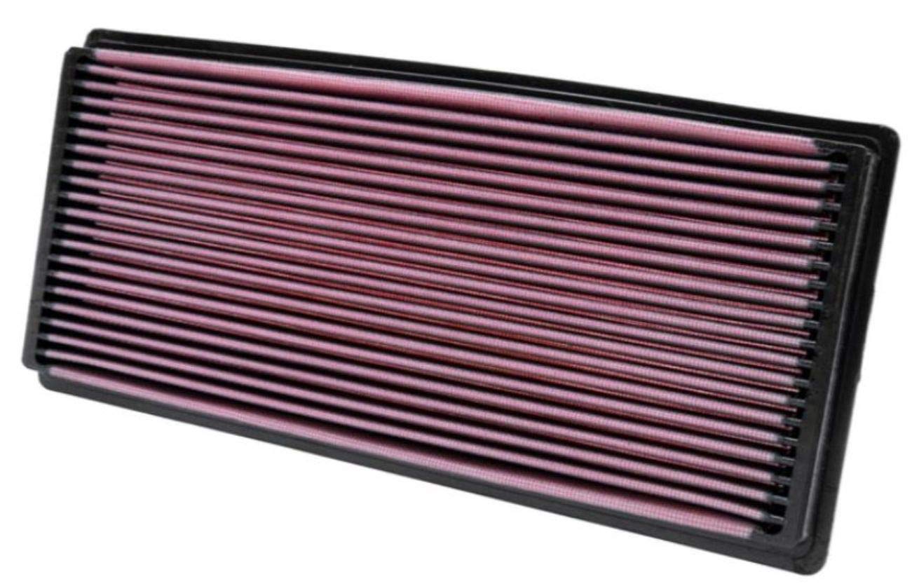 K&N Original High-Flow Lifetime Engine Air Filter: Increase Power: Premium, Washable: Compatible with 1996-2006 JEEP: Wrangler, TJ, 33-2114