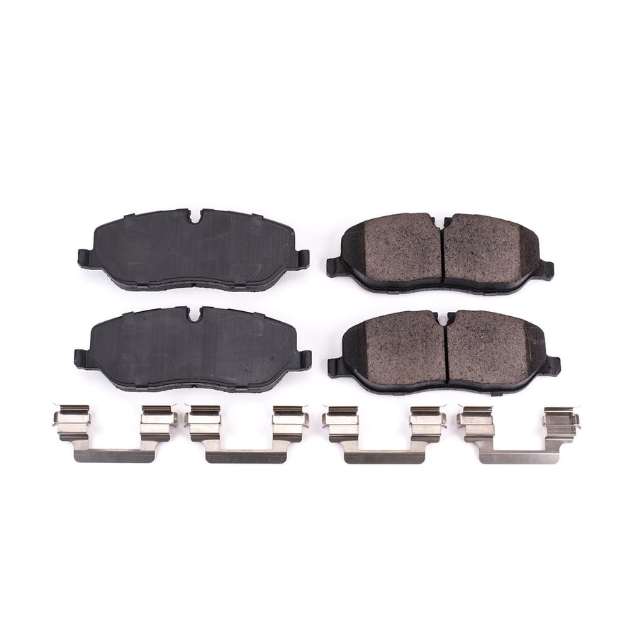 Z17 Power Stop 17-1098 Front Ceramic Brake Pads with Hardware